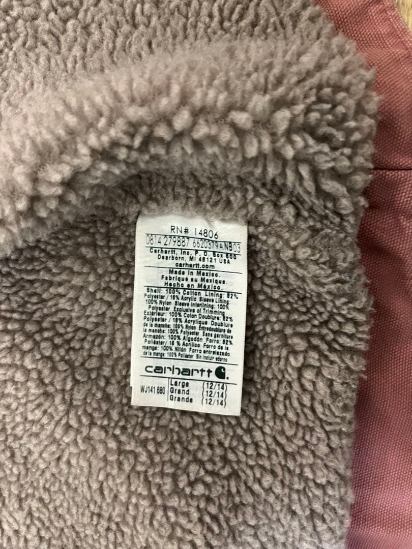 Carhartt カーハート　シエラジャケット　レアカラー　ピンク 希少