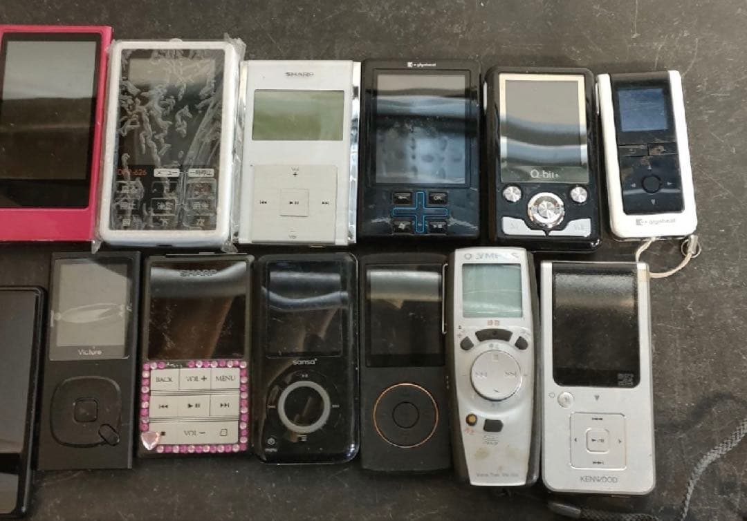 プレーヤー ポータブル デジタルオーディオプレーヤー 28点セットジャンク品