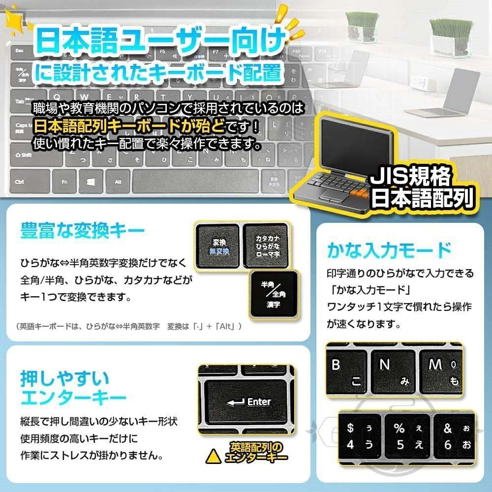 【Blue8Star】ノートパソコン Celeron N3450