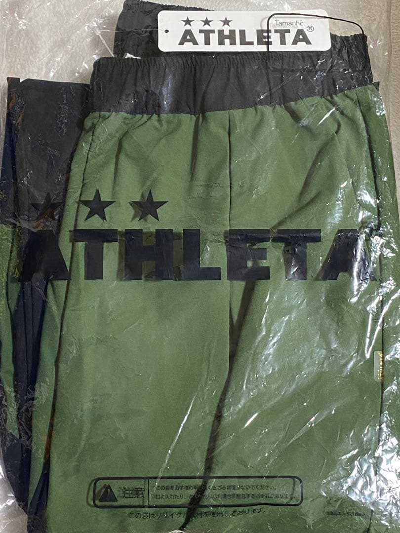 東京ヴェルディ×ATHLETA　アスレタカラーブロックトレーニングパンツ　M