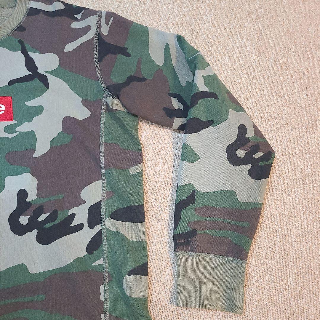 u*f様 Supreme ボックスロゴ トレーナー 迷彩柄 Sサイズ