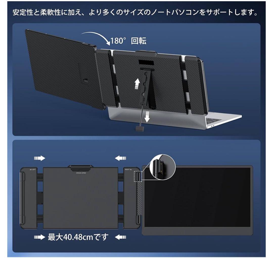 新品Kwumsy S1 ポータブルディスプレイ14'' 1080P FHD