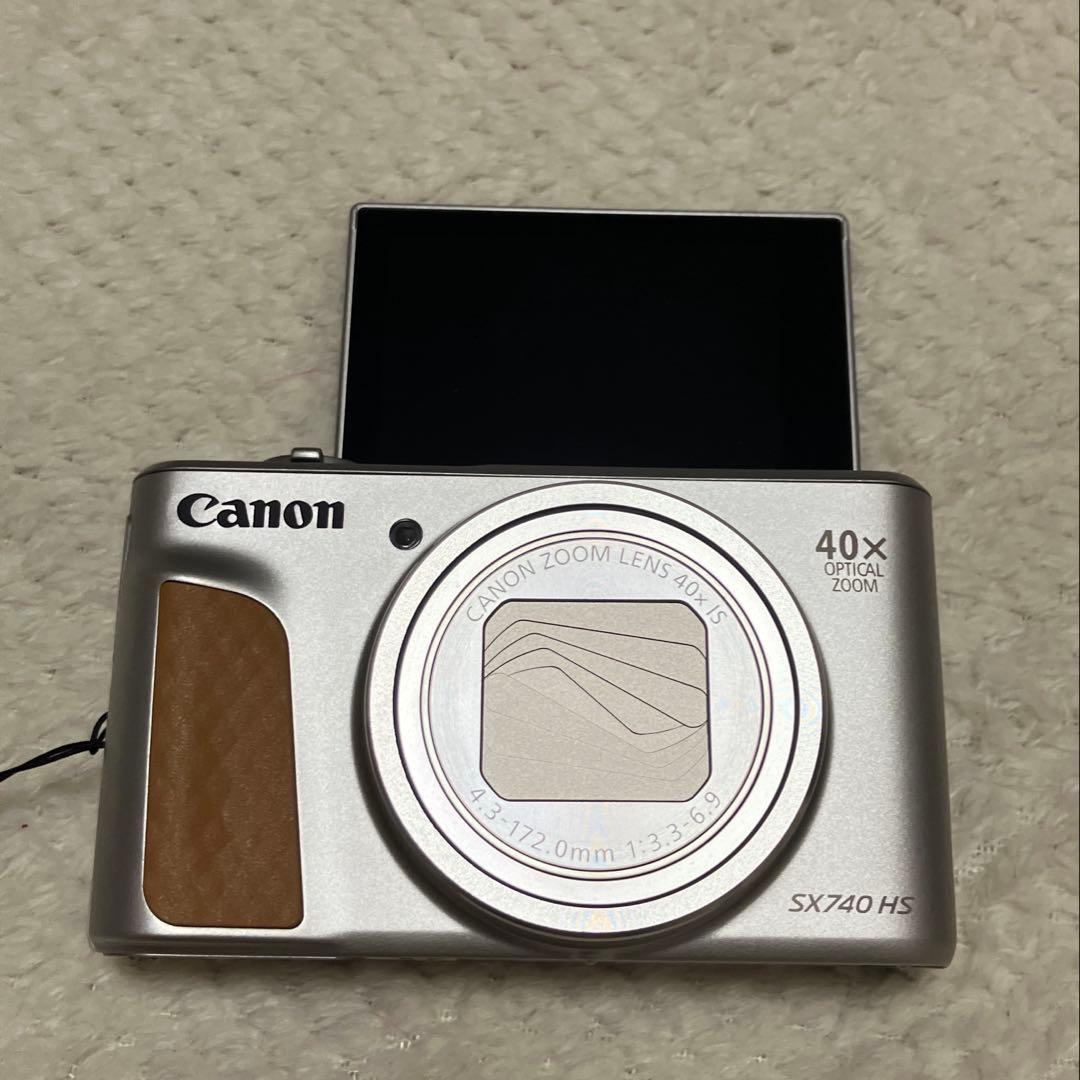 F*o様 Canonキャノン　POWERSHOT SX740 HS シルバー　デ