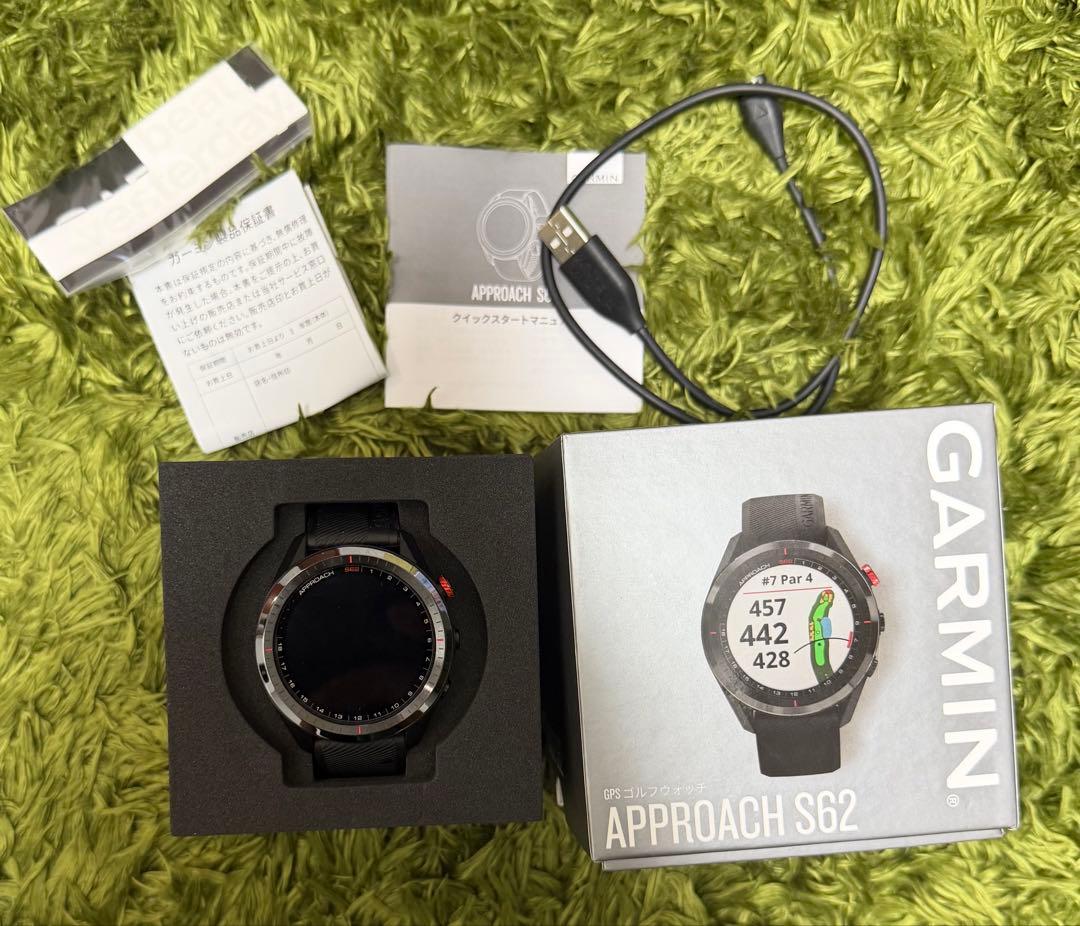 【GARMIN】Approach S62 ゴルフGPSウォッチ　週末セール価格