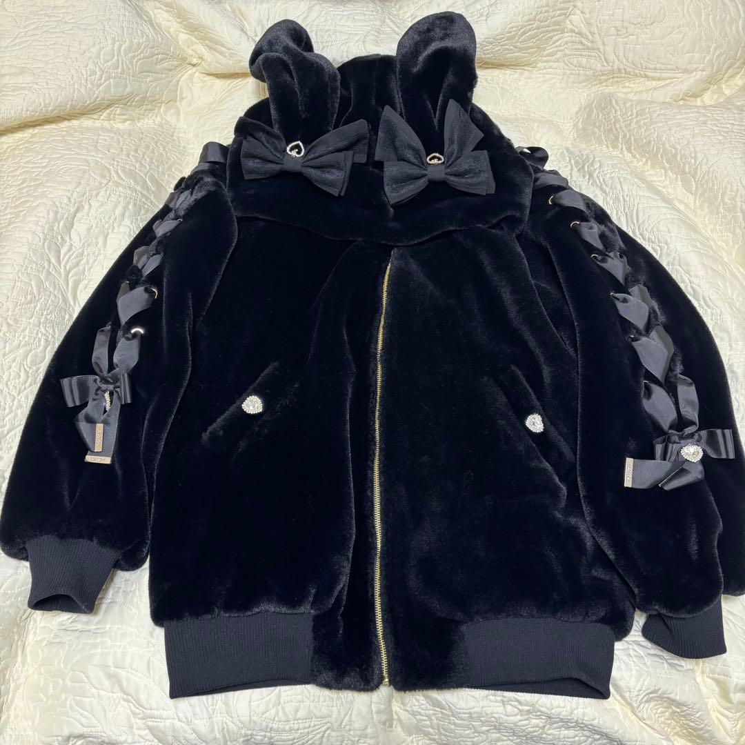 リズリサ　リボンうさみみファーブルゾン