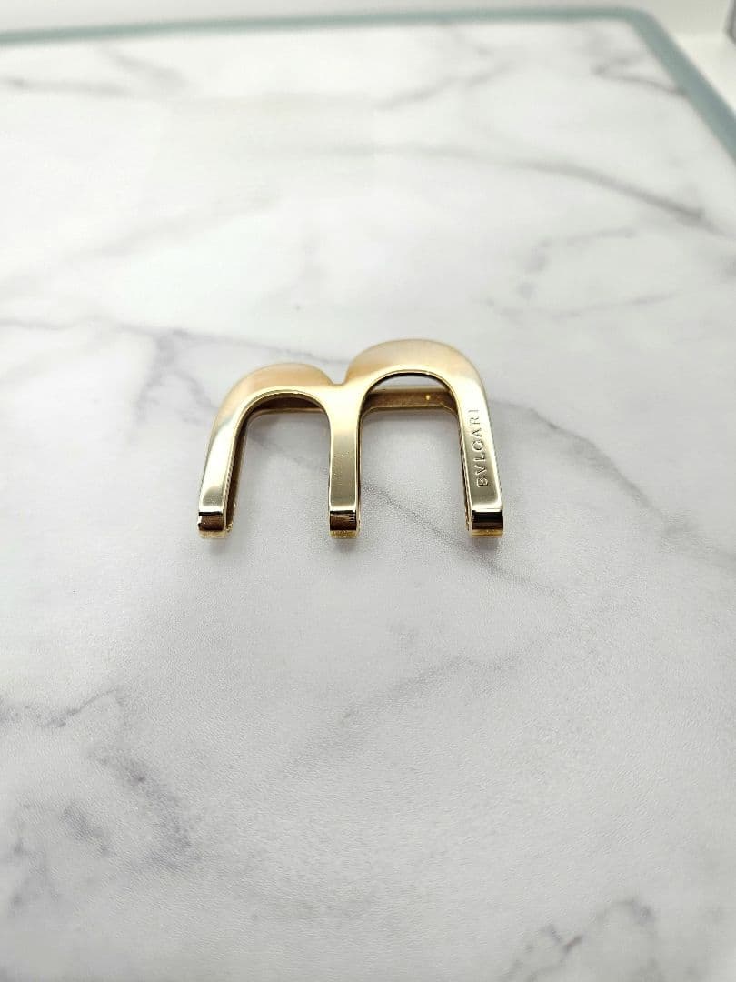 BVLGARI ブルガリ フォーマル タイバー ネクタイピン Bモチーフ