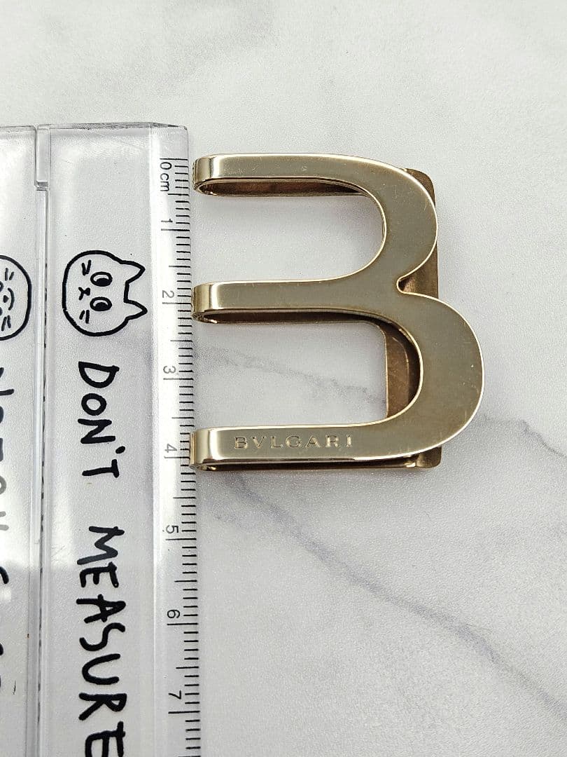 BVLGARI ブルガリ フォーマル タイバー ネクタイピン Bモチーフ