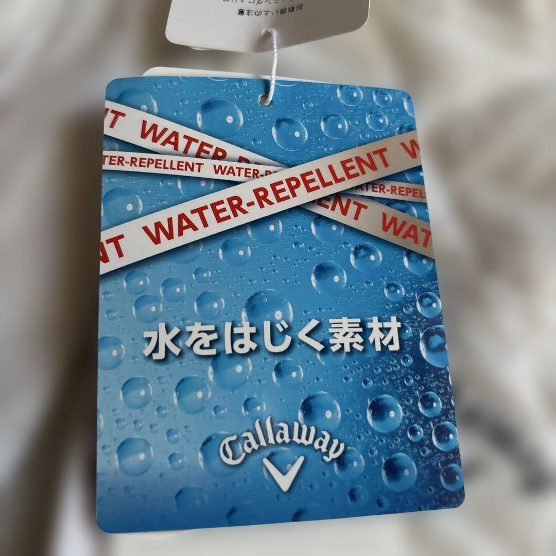 新品　キャロウェイ　中綿入りロングベスト　白　サイズLL 送料込み