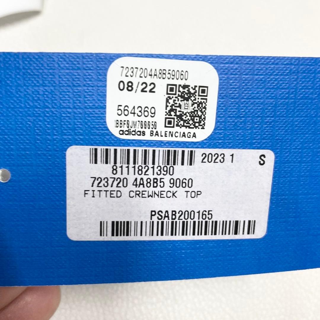 未使用 BALENCIAGA ADIDAS バレンシアガ アディダス ロンT