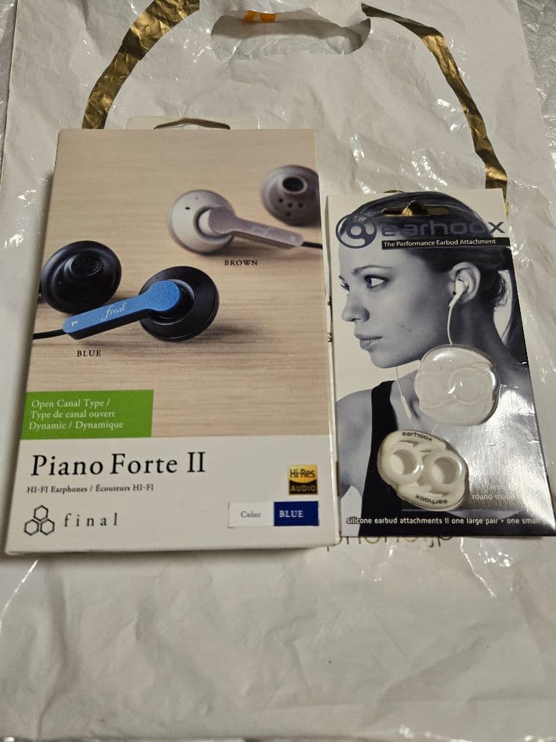 final Piano Forte II 青 未開封品 + earhooxセット