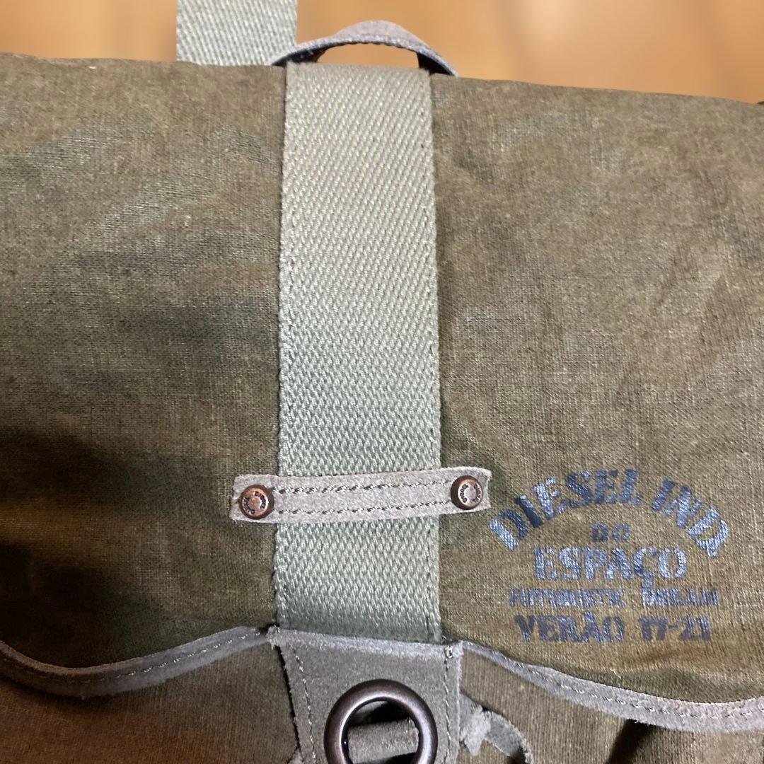 【激レア】DIESEL 00s archive ミリタリーリュック Y2k 平成