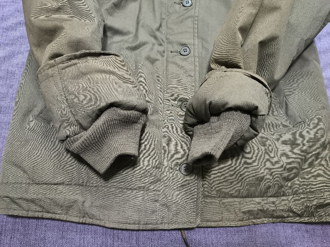 40s〜50s ビンテージ　コの字ジップ　N-1 デッキジャケット　ミリタリー