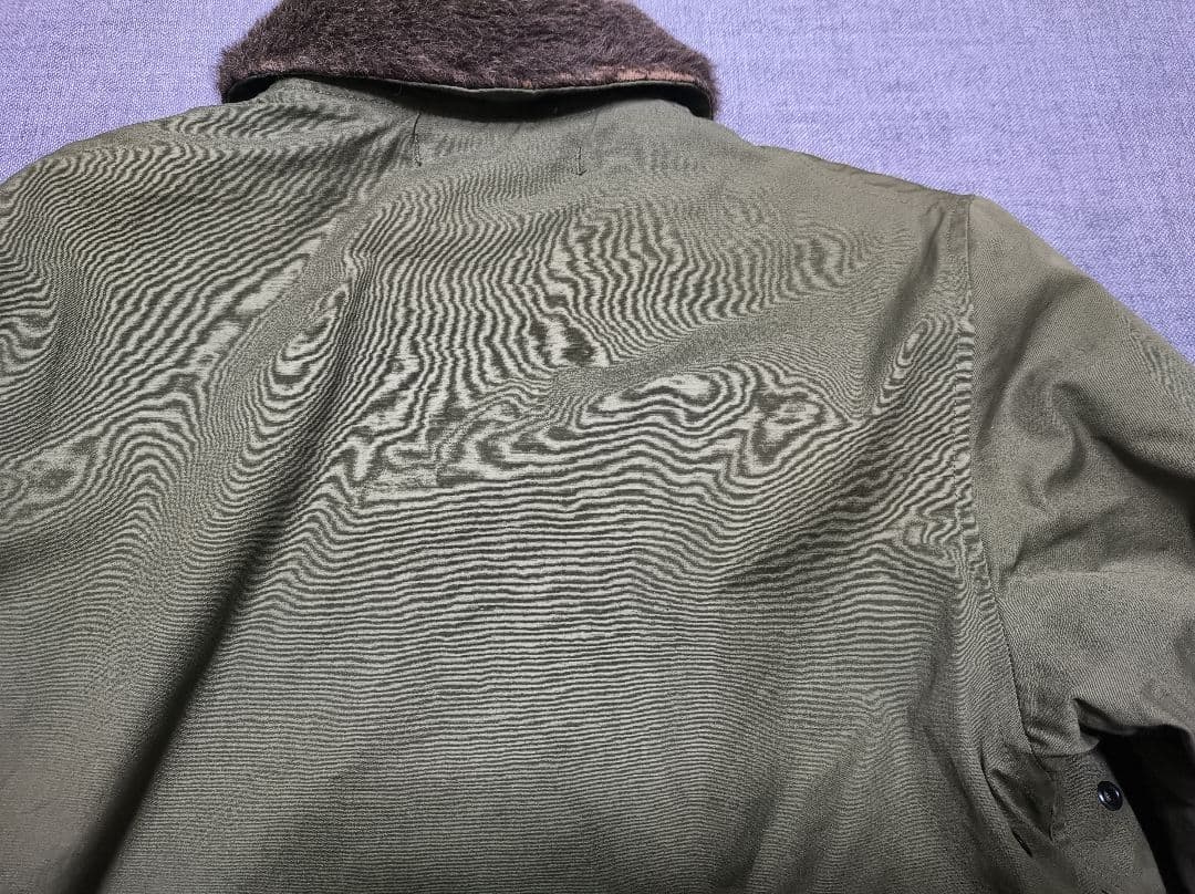 40s〜50s ビンテージ　コの字ジップ　N-1 デッキジャケット　ミリタリー