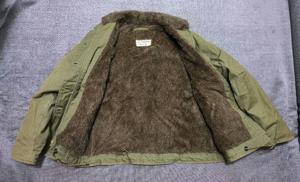 40s〜50s ビンテージ　コの字ジップ　N-1 デッキジャケット　ミリタリー