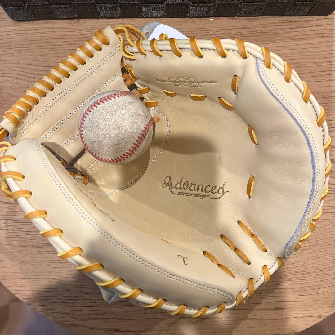 美才治 新品値下げ中硬式用 SSK キャッチャーミット キャメル