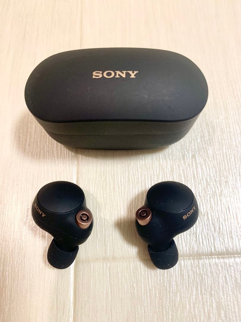 SONY ソニー フルワイヤレスイヤホン ブラック WF-1000X