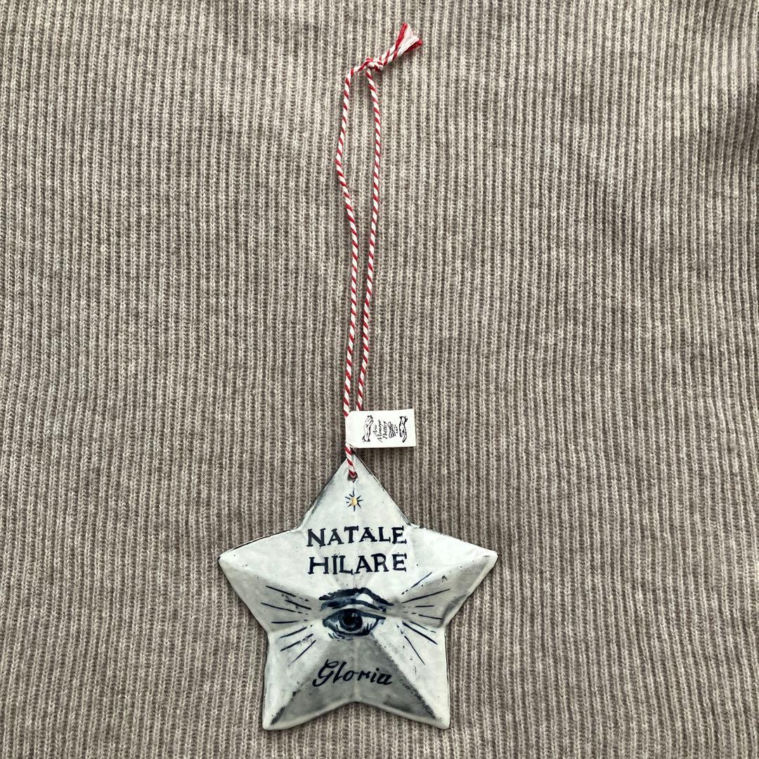 arii momoyo pottery 星モチーフ オーナメント 陶製