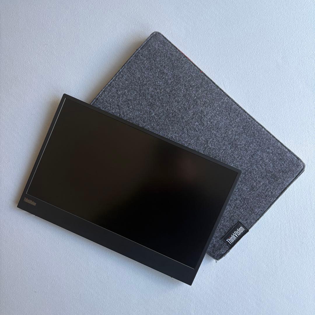 Lenovo ThinkVision 15.6インチ モニター 本体