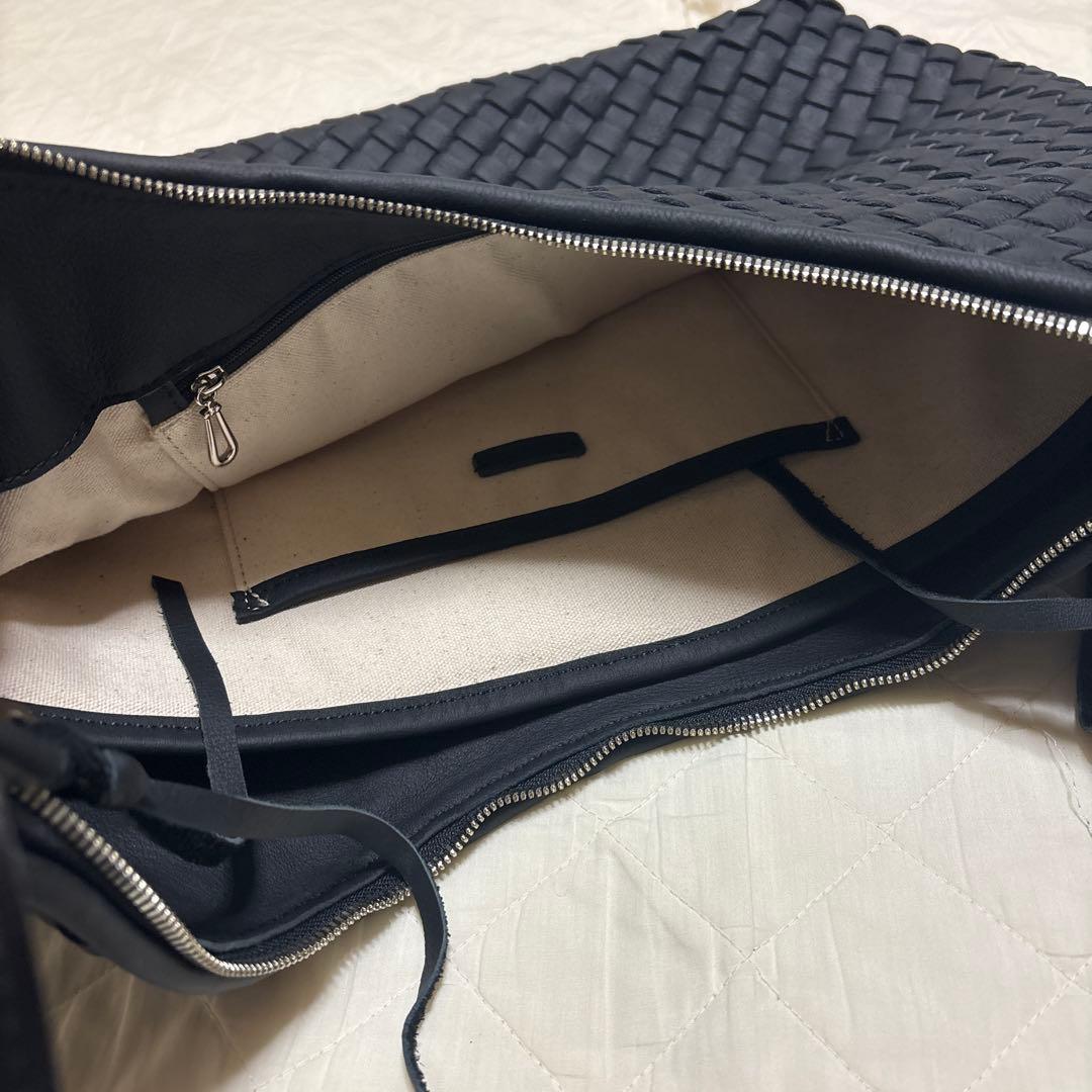 バッグ Llife COW LEATHER MESH BAG