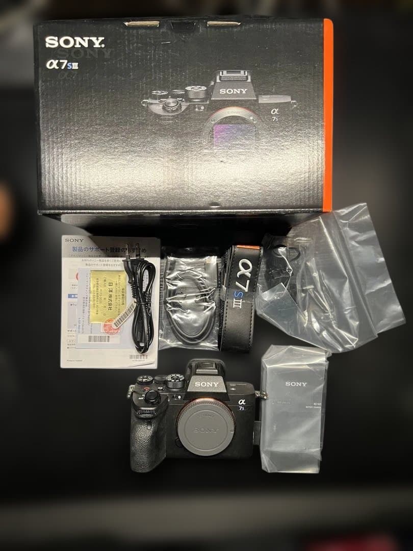 SONY α7Sⅲ ILCE-7SM3 撮影回数637枚 アクセサリー付き