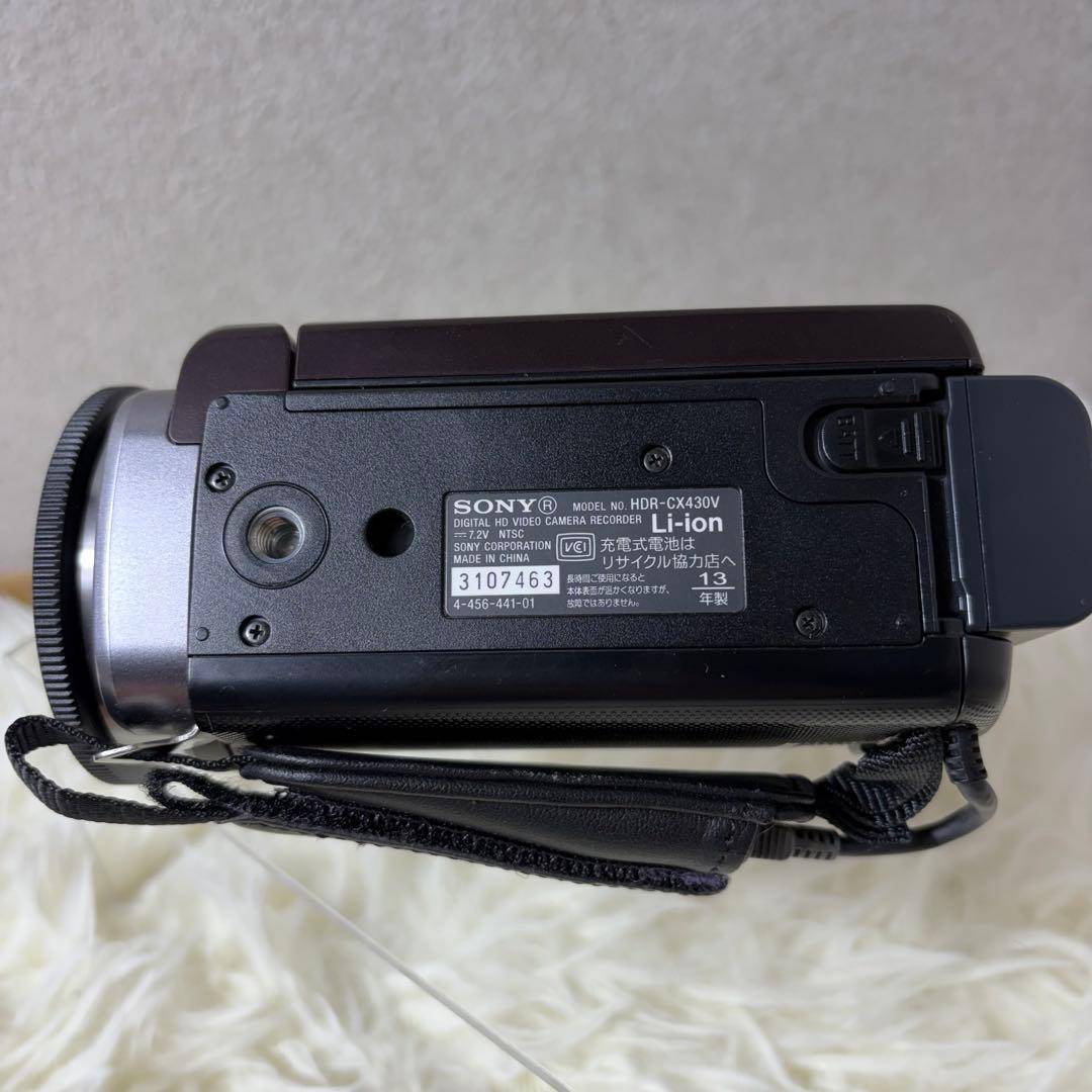【極美品】SONY HDR-CX430V ハンディカメラ 付属品多数