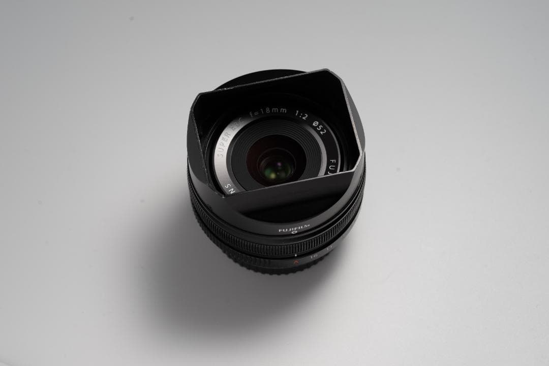 か*り様 【27日まで】フジノン XF18mmF2 R 純正角形フード付き