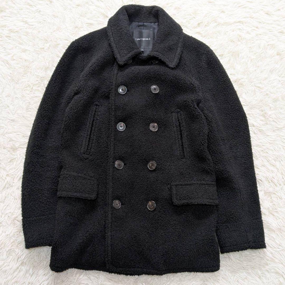 1PIU1UGUALE3 SHEEP BOA P COAT ボア ダブルコート