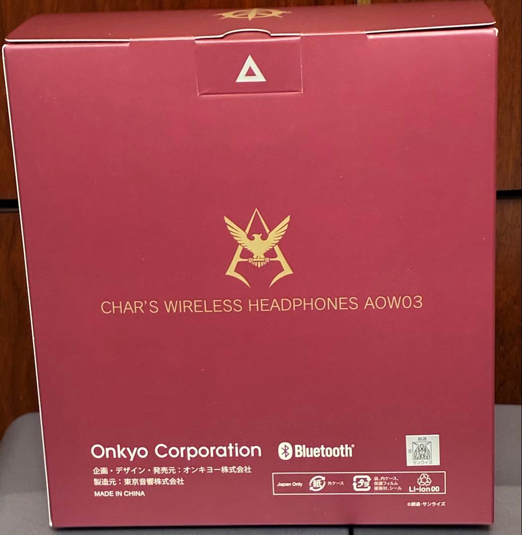 ONKYO シャア専用ワイヤレスヘッドフォン AOW03 完全受注生産品