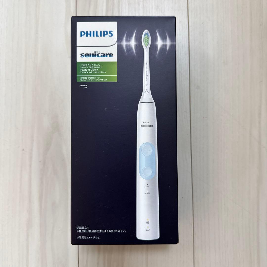 フィリップス　電動歯ブラシ　ソニッケアー プロテクトクリーン HX6839/30