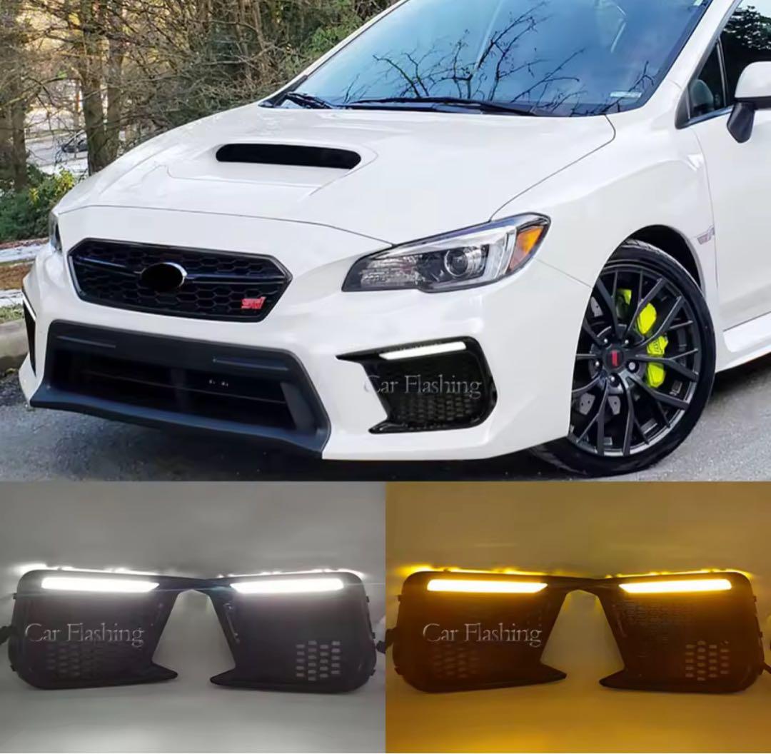 WRX STI VAB LEDアクセサリーライナー　シーケンシャル フォグランプ