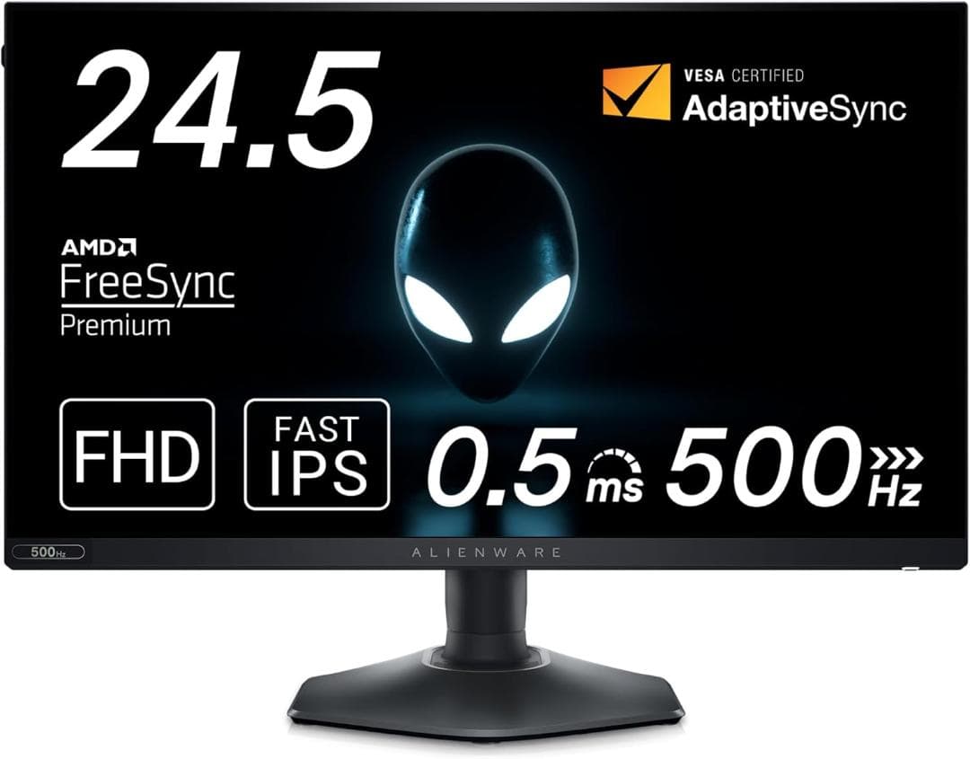 DELL Alienware AW2524HF 500Hz ゲーミングモニター