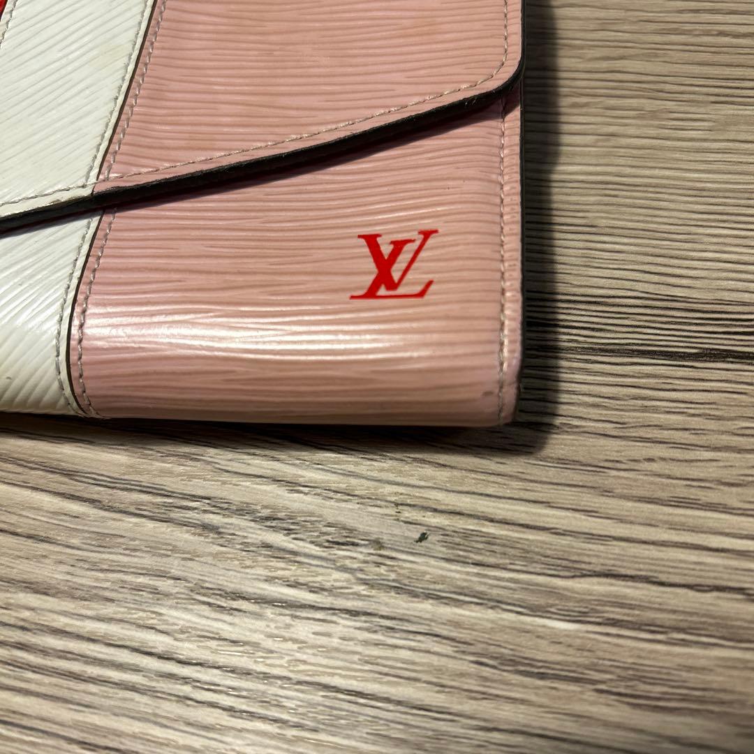 ルイヴィトン　長財布　ピンク