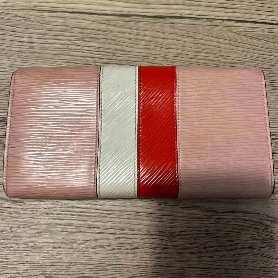 ルイヴィトン　長財布　ピンク