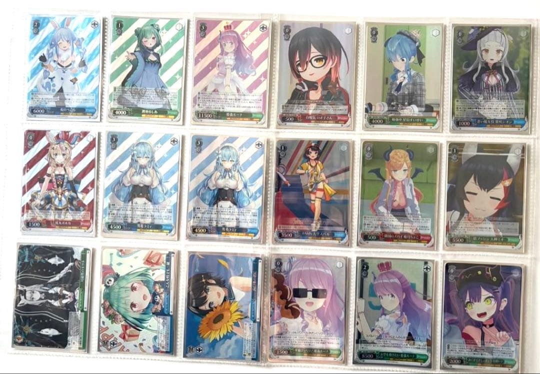 ホロライブ　ヴァイスシュヴァルツ　約 1100枚 まとめ売り ホロチョコなど