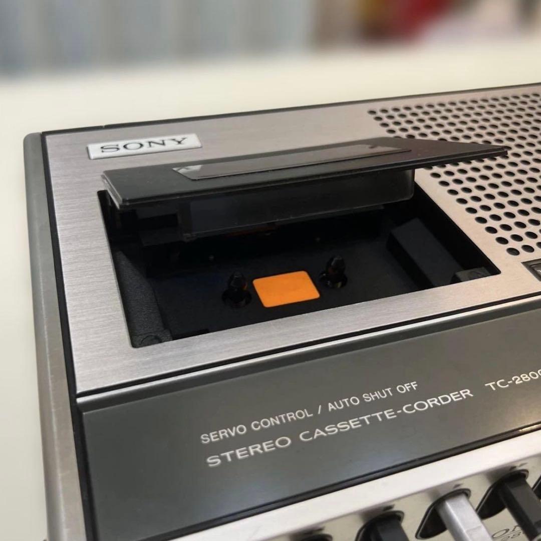 【Kenta Rowy 】SONY ステレオレコーダー TC-2800