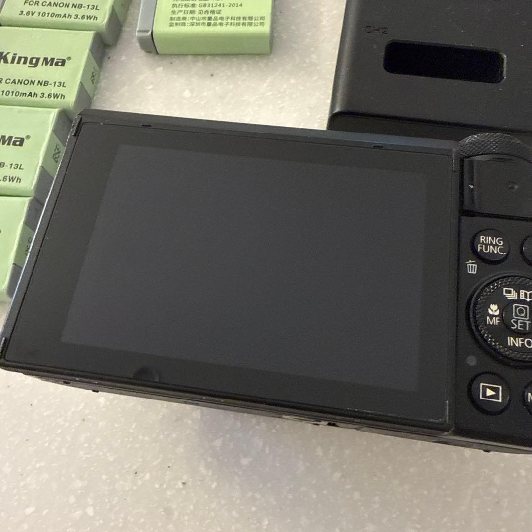 canon G7X Mark2 動作確認済み　コンパクトデジタルカメラ