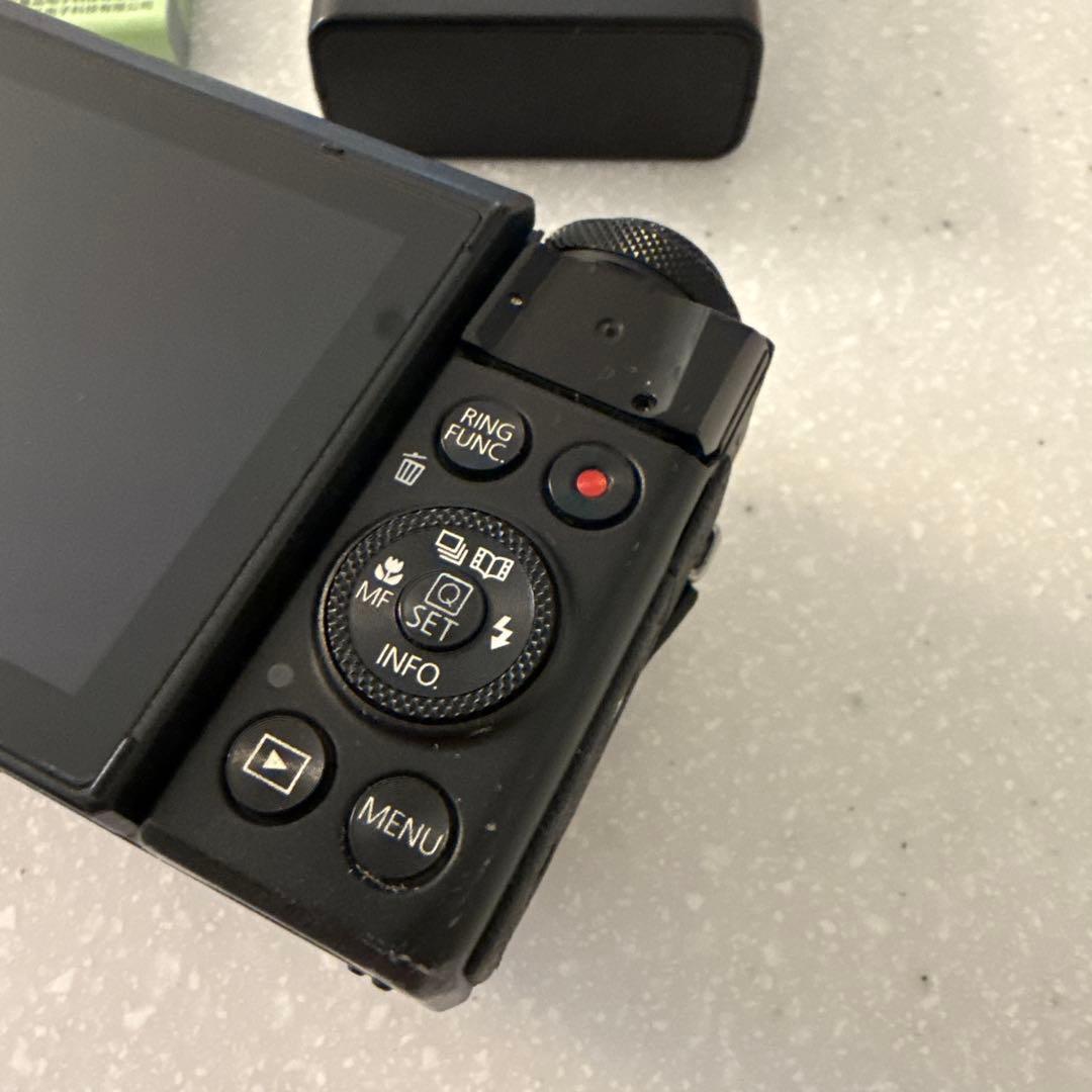 canon G7X Mark2 動作確認済み　コンパクトデジタルカメラ