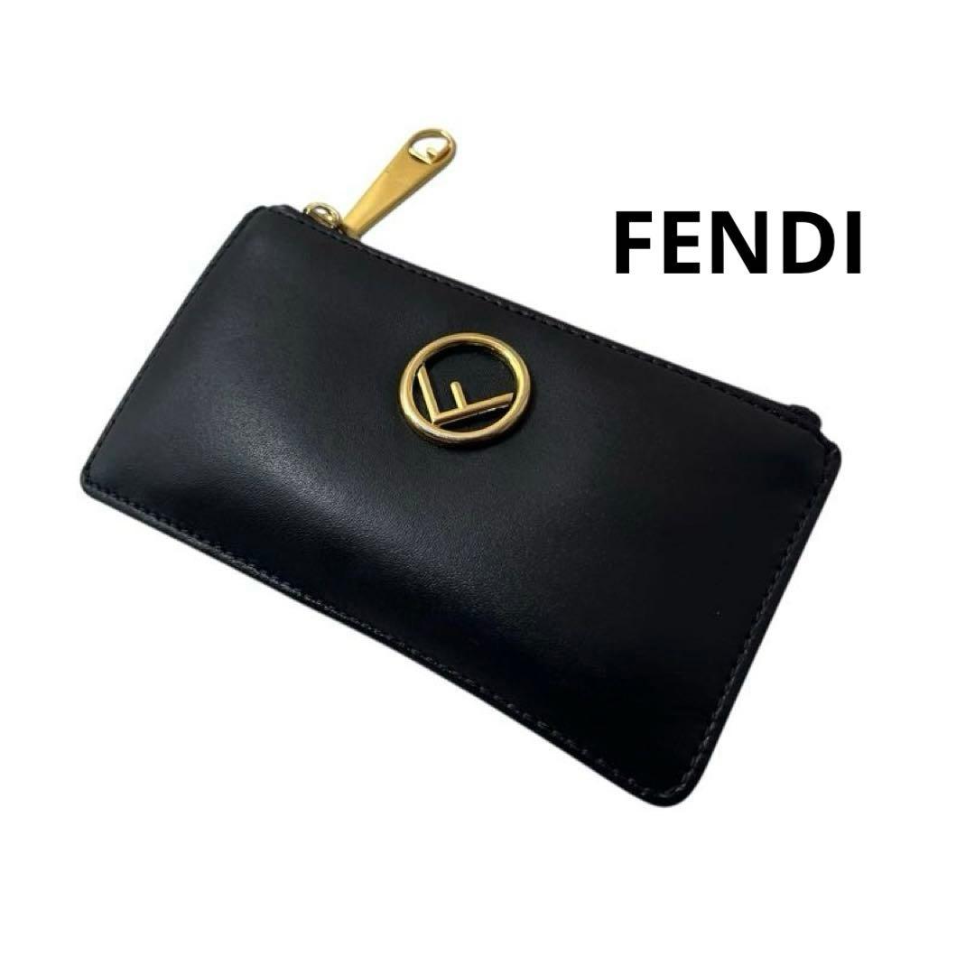 FENDI フラグメントケース　ケース　カードケース　小銭入れ　財布　黒