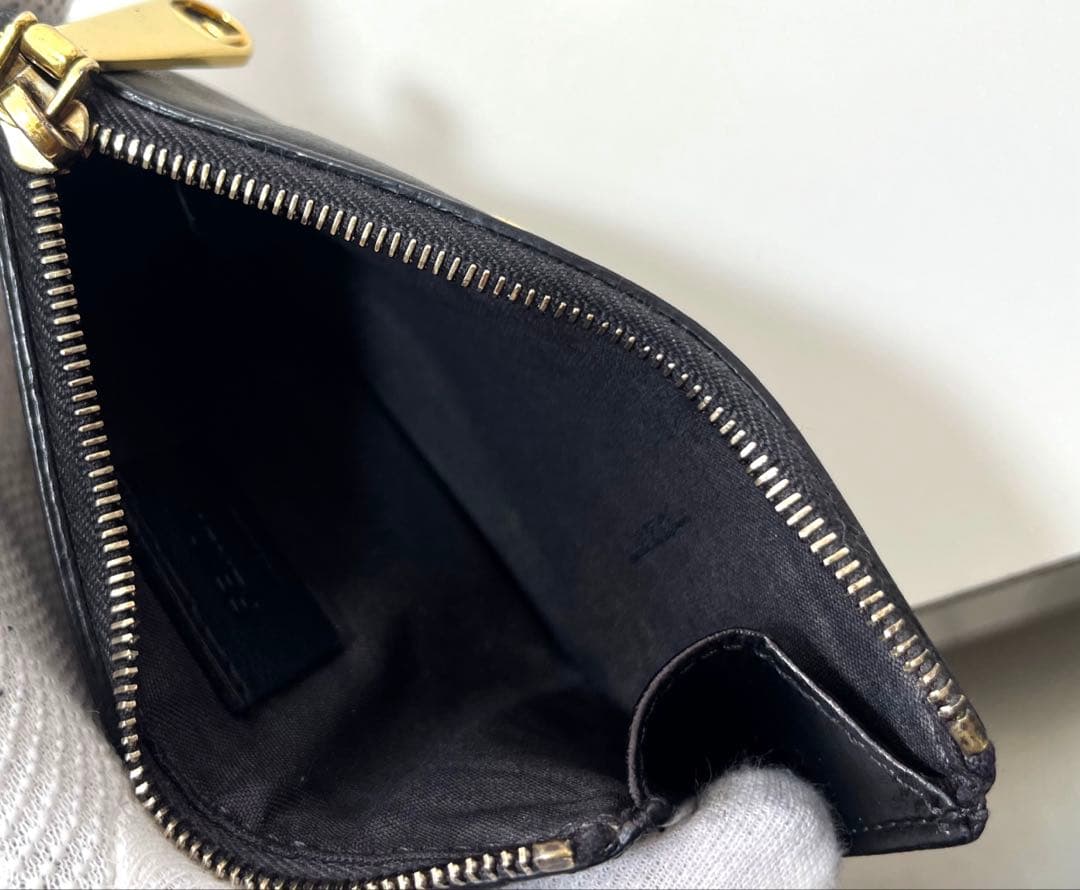 FENDI フラグメントケース　ケース　カードケース　小銭入れ　財布　黒