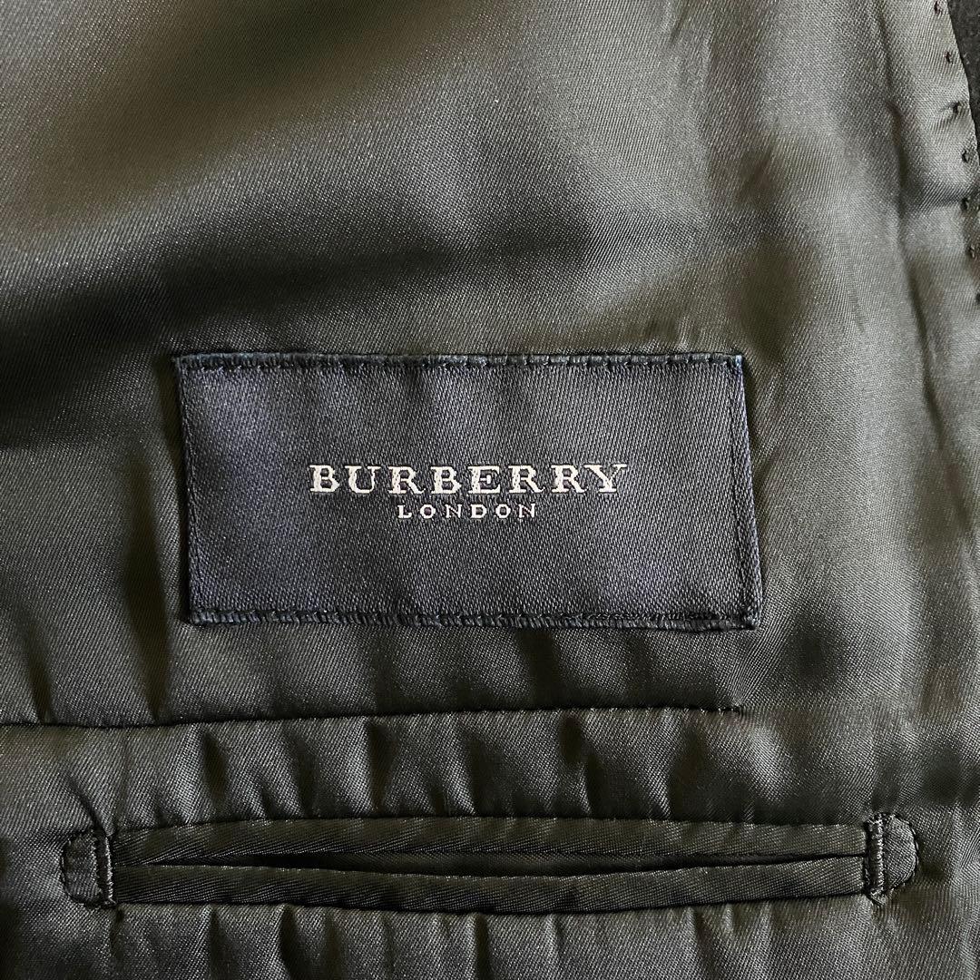 極美品 BURBERRY LONDON カシミヤ 100% ジャケット 黒