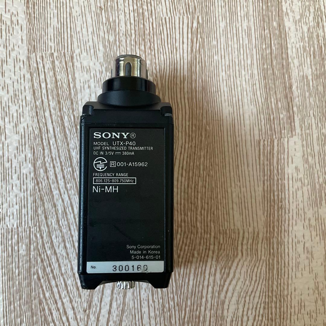 SONY UTX-P40 プラグオン　トランスミッター　中古