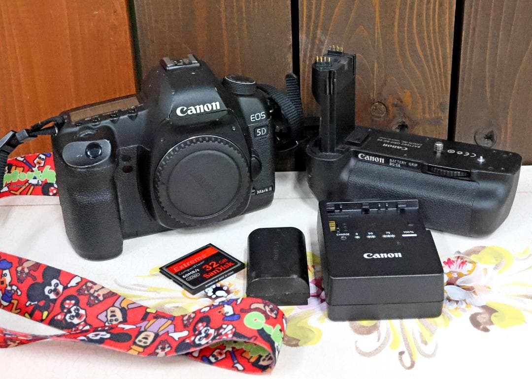 Canon EOS 5D Mark II 本体 ＋バッテリーグリップ＋その他
