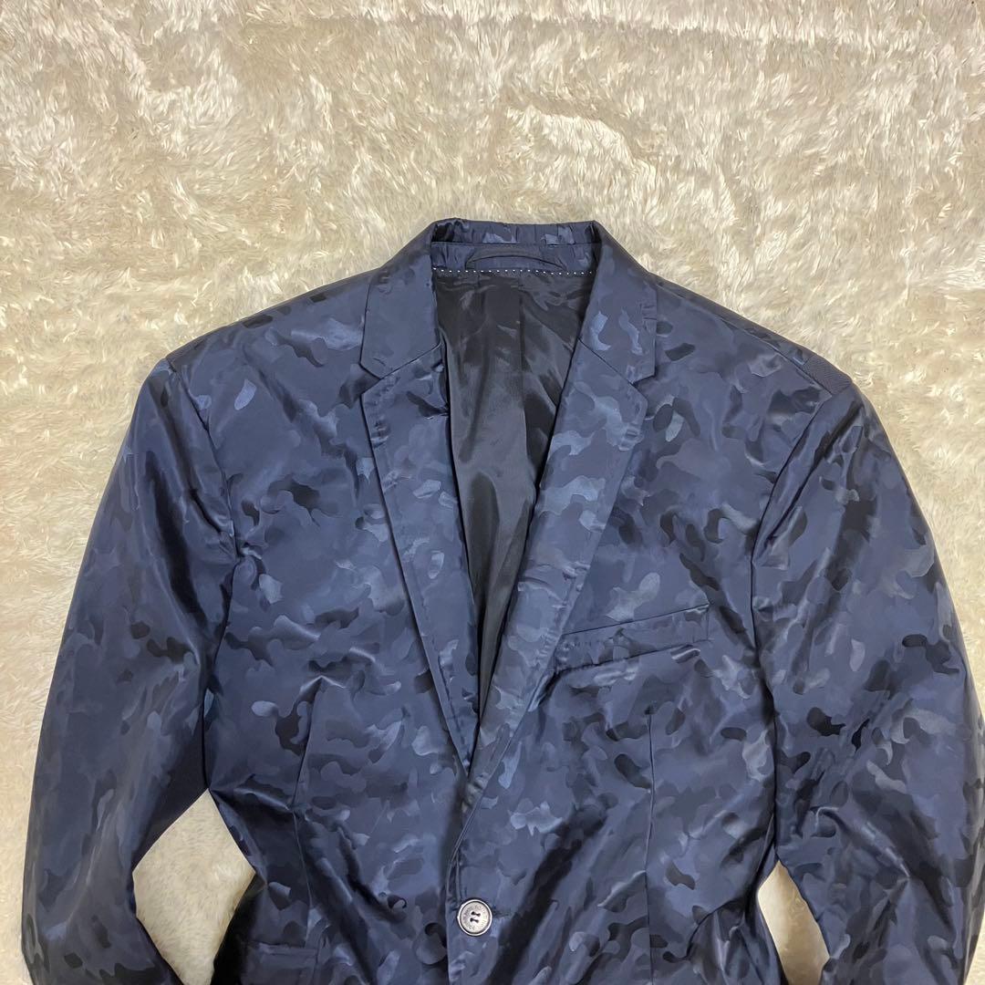 【ST様】ニールバレット　テーラードジャケット　カモフラ　ナイロン
