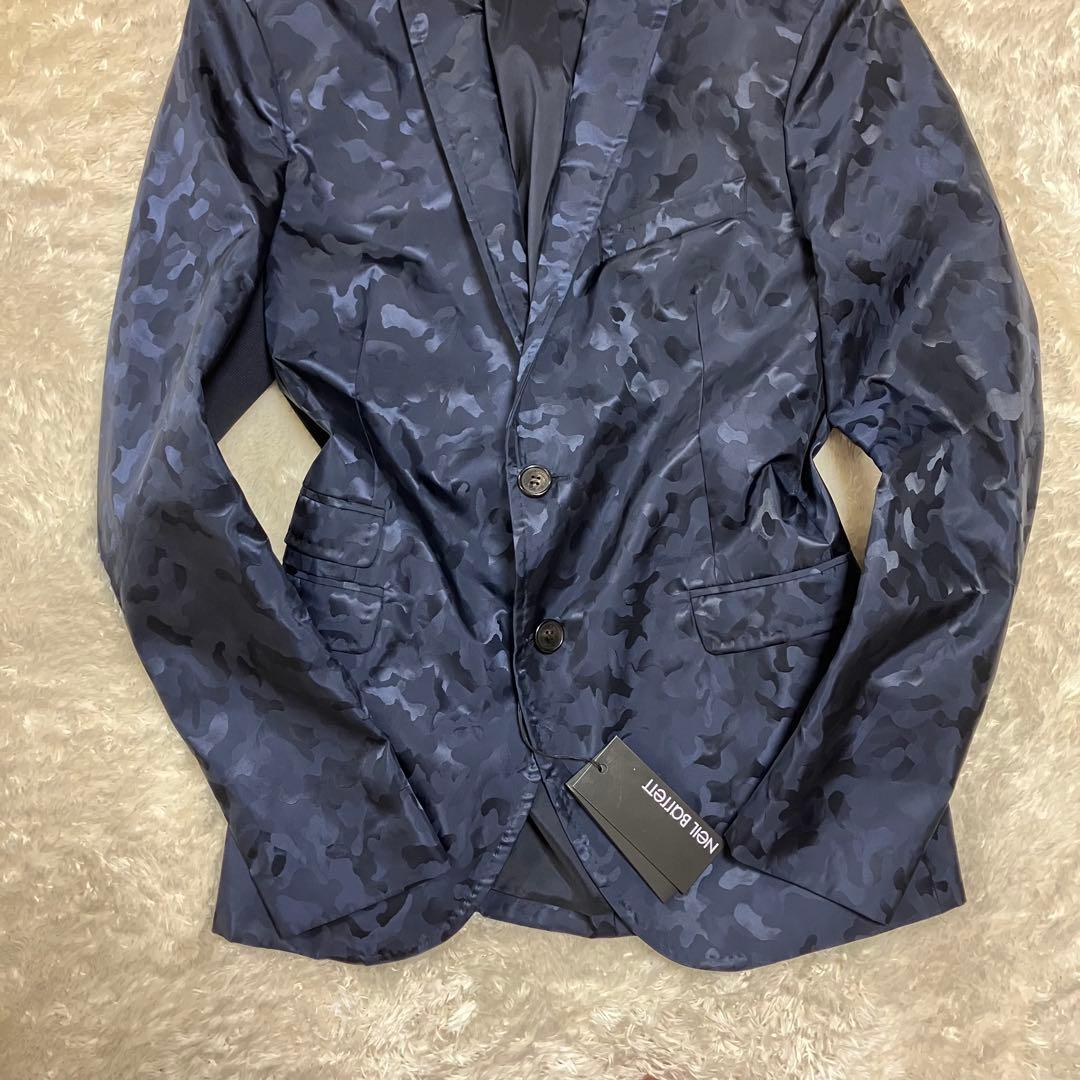 【ST様】ニールバレット　テーラードジャケット　カモフラ　ナイロン