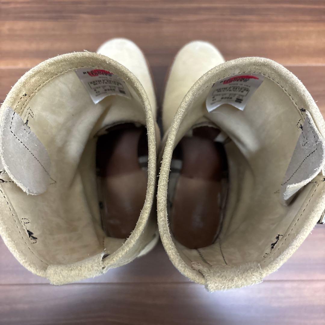 レッドウイング8268エンジニアベージュラフアウト【8D 26センチ11年良品】