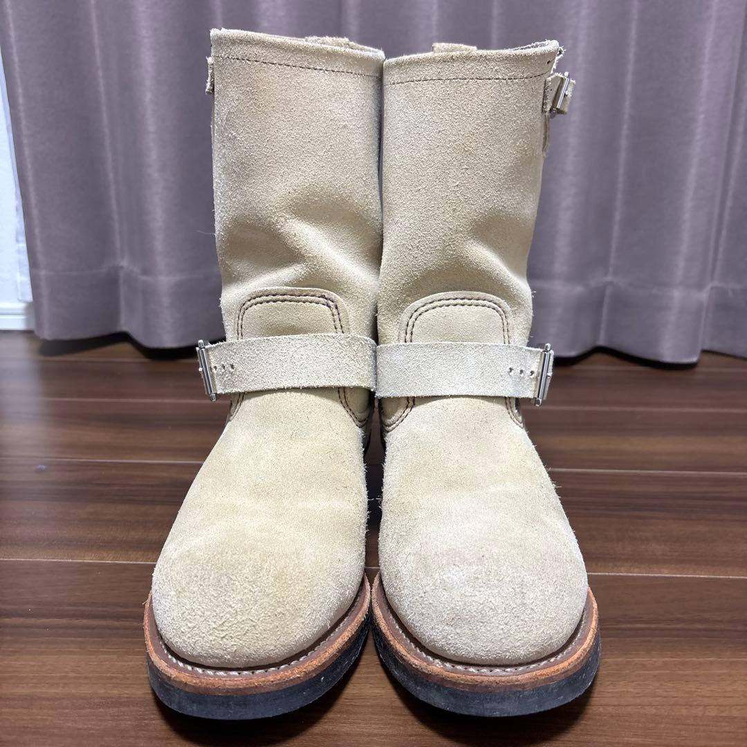 レッドウイング8268エンジニアベージュラフアウト【8D 26センチ11年良品】