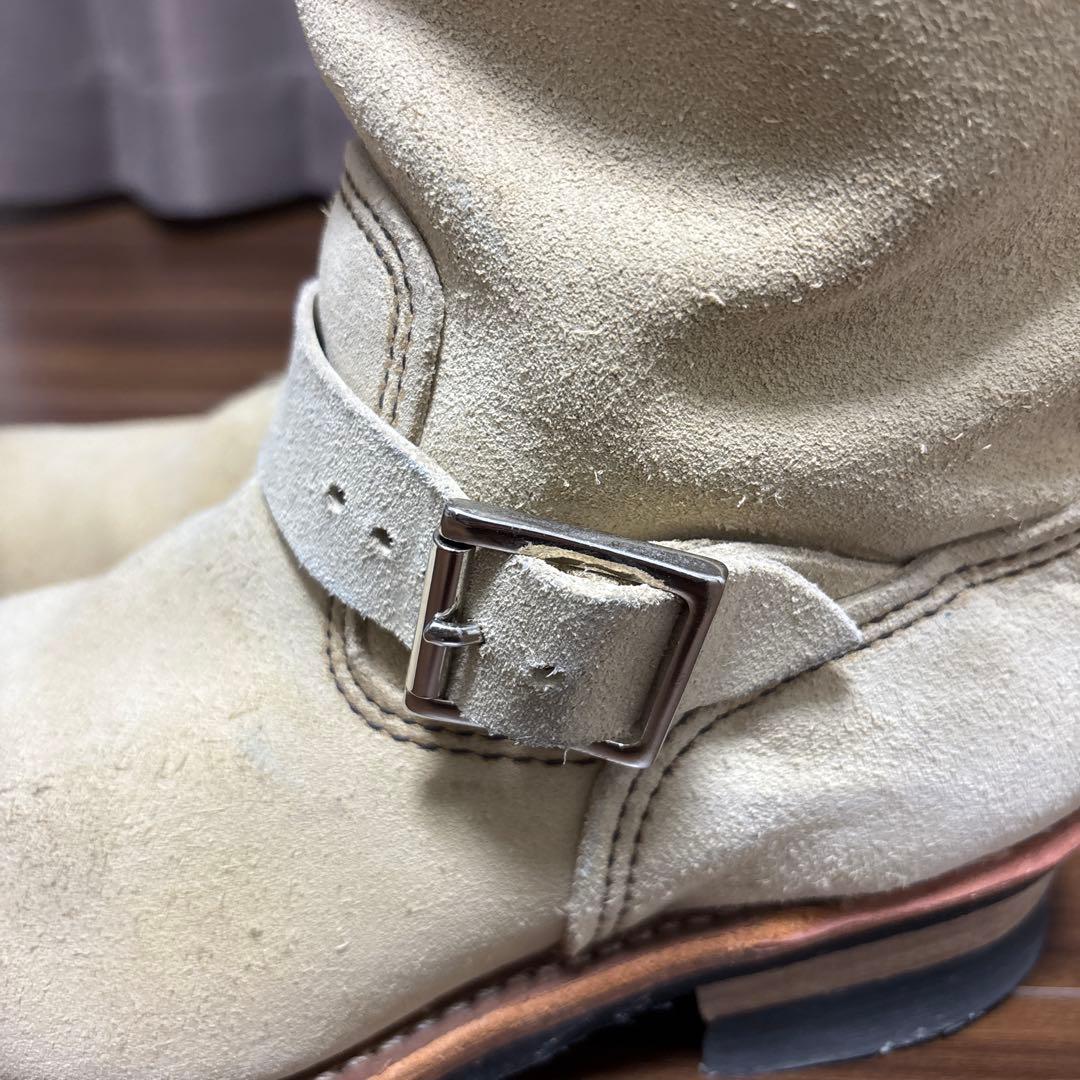 レッドウイング8268エンジニアベージュラフアウト【8D 26センチ11年良品】