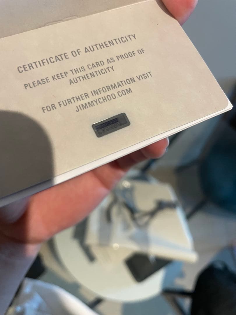 未使用 JIMMY CHOO シルバー スタースタッズ クラッチバッグ