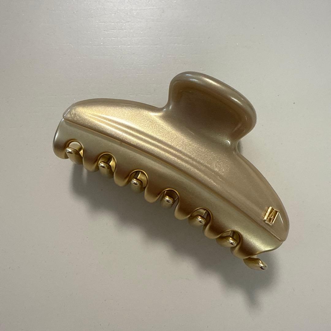 アレクサンドルドゥパリ M ヘアクリップ　人気のライトゴールド 完売品