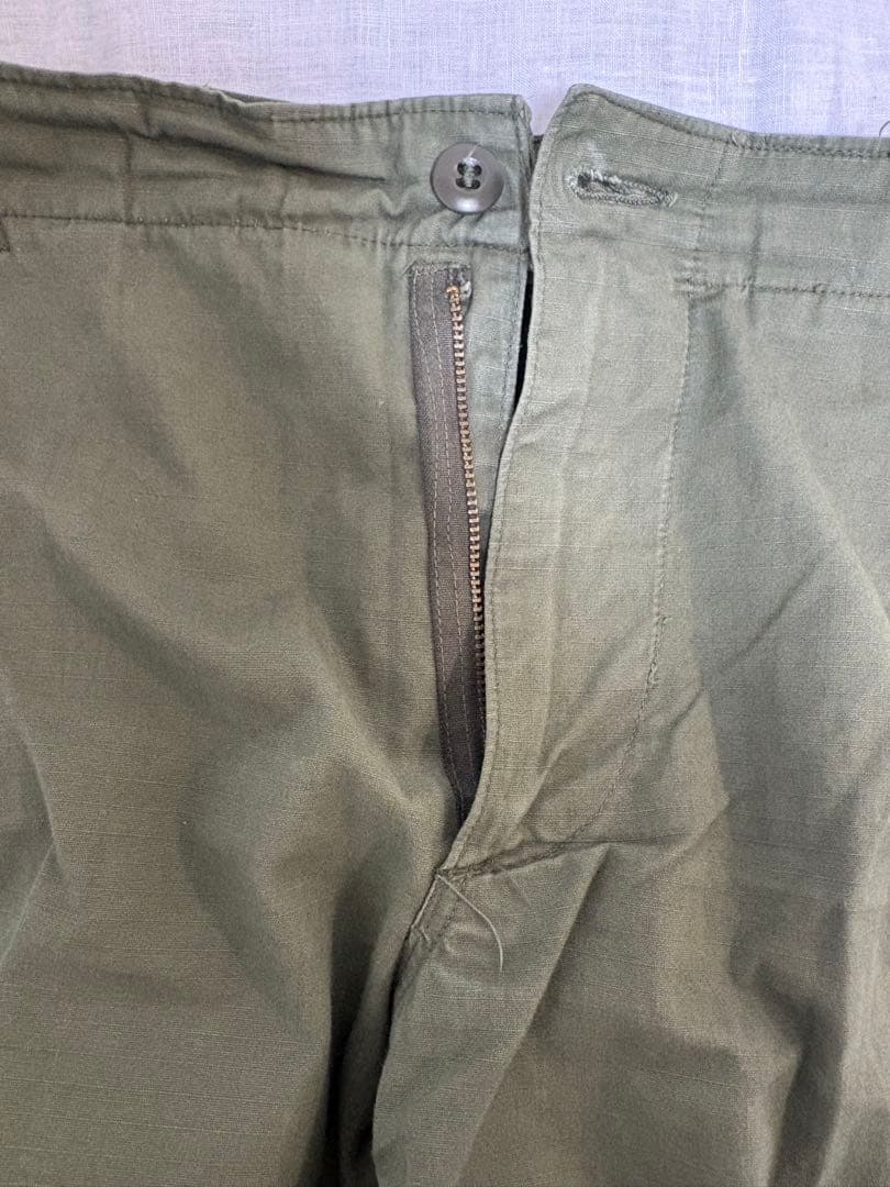 1960s【US.ARMY】リップストップジャングルファティーグパンツ